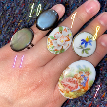 Load image into Gallery viewer, Porcelain Adjustable rings
